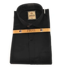 Men's Cotton Blend | Regular Fit | Plain & Printed   | Formal Shirt | (Pack of 2 ) - Grey, M, 350