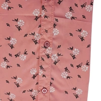Men's Cotton Blend | Regular Fit | Plain & Printed   | Formal Shirt | (Pack of 2 ) - Pink, L, 350