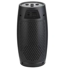 Bluetooth Speaker With Seven Colors Fleshing Lights 5 W Bluetooth Home Audio Speaker - Black, Free