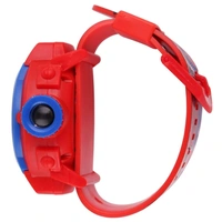 MVS 24 Projecter Images Unisex Kids PVC Band Light weight Digital Wrist Watch-Spiderman  - RED(Spiderman), Free