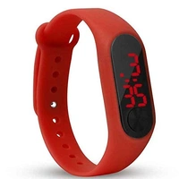 MVS  Digital LED  Band For Kids M2-Red - Red, Free, 150