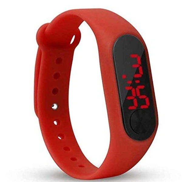 MVS  Digital LED  Band For Kids M2-Red - Red, Free, 150