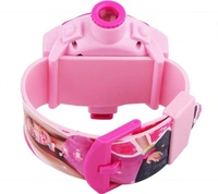 MVS 24 Projecter Images Unisex Kids PVC Band Light weight Digital Wrist Watch-Barbie   - Pink (Barbie ), Free