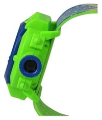 MVS 24 Projector Images Unisex Kids PVC Band Light weight Digital Wrist Watch-Chota Bheema  - Green (Chota Bheem), Free
