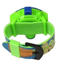 MVS 24 Projector Images Unisex Kids PVC Band Light weight Digital Wrist Watch-Chota Bheema  - Green (Chota Bheem), Free