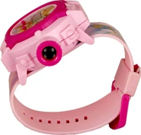 MVS 24 Projecter Images Unisex Kids PVC Band Light weight Digital Wrist Watch-Princess  - Pink (Princess ), Free