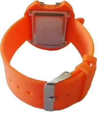 MVS Digital LED Apple Shape /Style Watches For Boys & Girls  - orange, Free