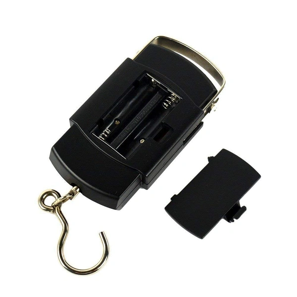 MVS 50 kg scale- Portable Weighing Scale machine  - Black, Standard