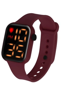 MVS Digital LED LS Love Watch- Brown - Brown, Free, 50