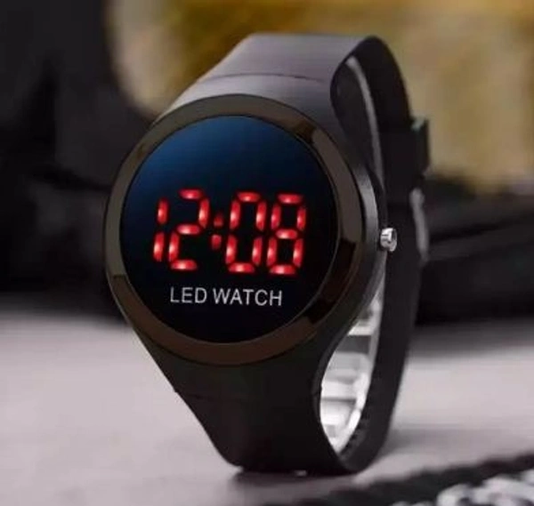 MVS Apple LED Watch - Black, Free, 50