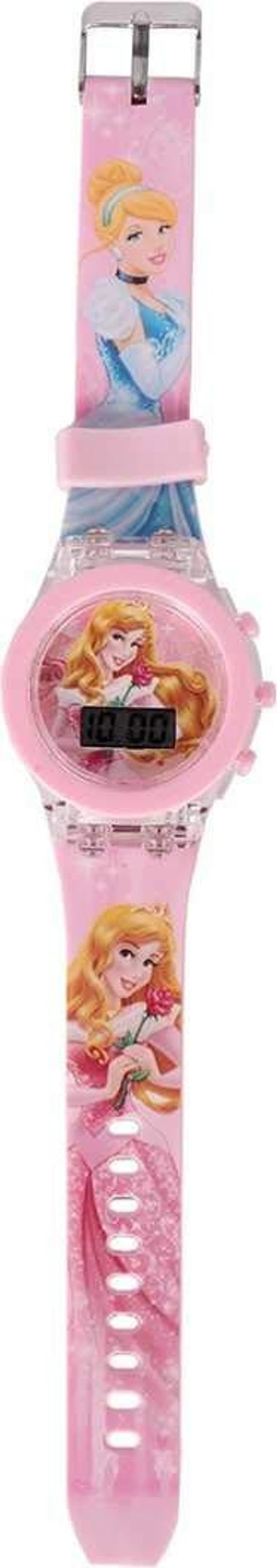 MVS Girls Flashing Light Glowing Watch- Princess - Pink (Princess), Free