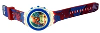 MVS Classic  Glowing Watch With 7 Colors Fleshing Lights-Spiderman  - Red(Spiderman), Free