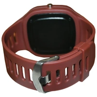 MVS Sports Watch With Large LED Digits  Square  Dial Watch For Men  - Brown
