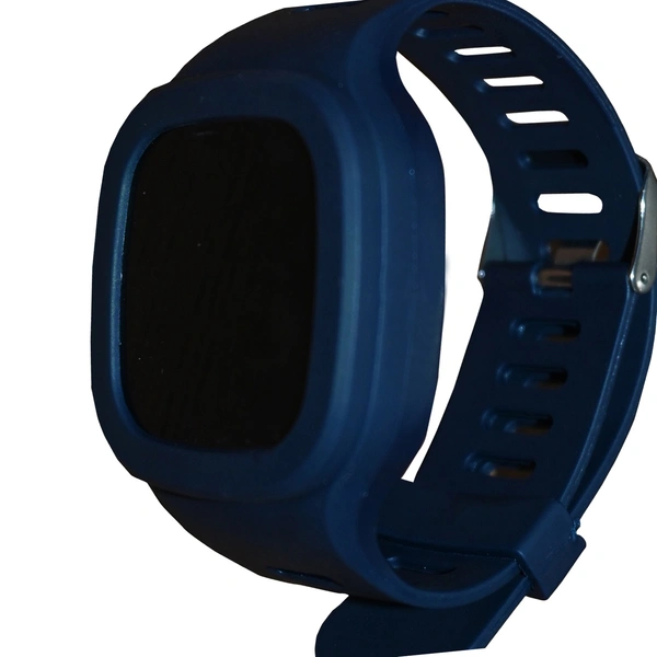 MVS Sports Watch With Large LED Digits Square  Dial Watch For Men  - Blue