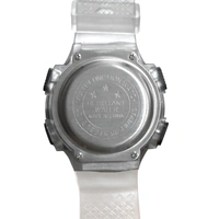 MVS Fashionable Round LED Sports Digital  Watch With Back-Lite/Stopwatch/Alarm For Men  - Black