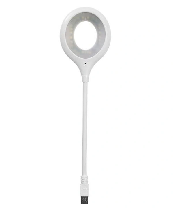USB Smart Voice Control LED Lamp For Bedroom Living Room, Home and Office - white