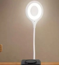 USB Smart Voice Control LED Lamp For Bedroom Living Room, Home and Office - white