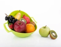 2222 Multipurpose Fruit Vegetable Strainer Colander Bowl with Handle