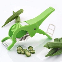 2223 Multipurpose 2 in 1 Stainless Steel Vegetable Cutter/Peeler
