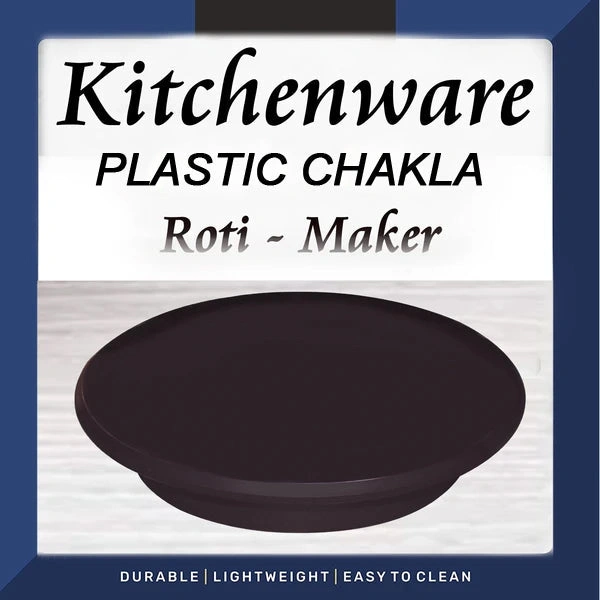 2323 Kitchenware Plastic PP Chakla/Patla, Unbreakable Roti-Maker