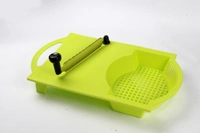2418 Plastic and Metal Cut n Wash Chopping Board with Knife Cut-N-Wash