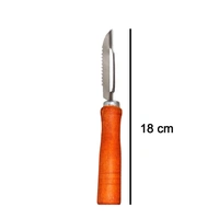 2455 Wooden Handle and Stainless Steel Vegetable Peeler