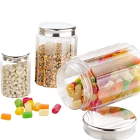 2456  jar Container Coming with Metal Air Tight and Rust Proof Cap (Set of 3)