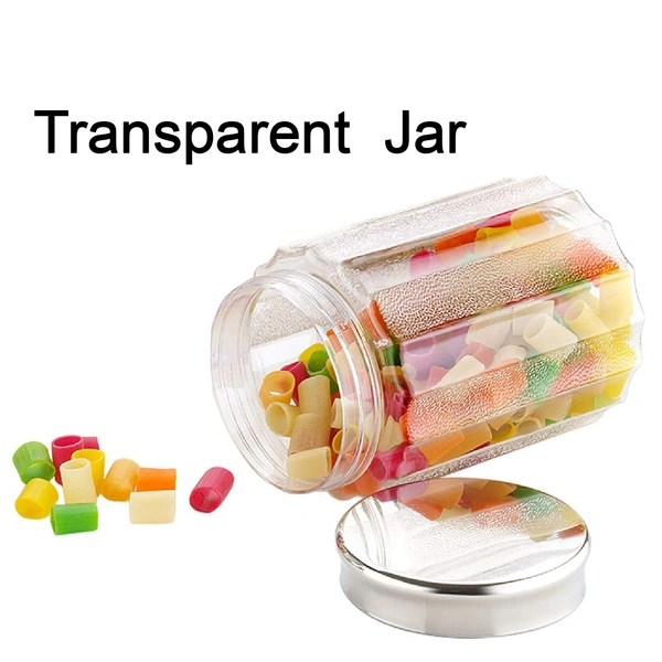 2456  jar Container Coming with Metal Air Tight and Rust Proof Cap (Set of 3)