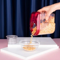 2469 Plastic Storage container Set with Opening Mouth 1500ml (Pack of 6)