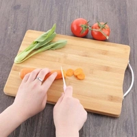 2475 Non-Slip Wooden Bamboo Cutting Board with Antibacterial Surface