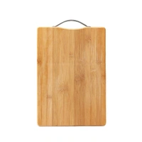 2475 Non-Slip Wooden Bamboo Cutting Board with Antibacterial Surface