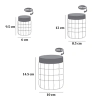 2541 Kitchen Storage Containers Good Grips 3 Pcs Airtight Round