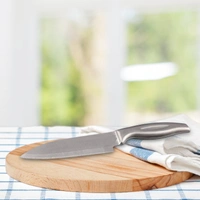 2546 Premium Stainless Steel Knives, Stainless Steel Handle Heavy Duty Blade (10 Inch)