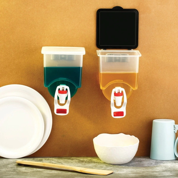 2563A Wall Mounted Oil Dispenser Bottle (1100ML Approx)