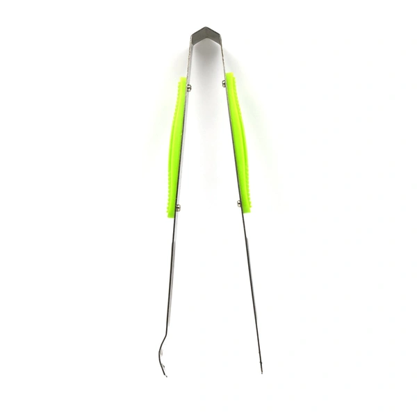 2667 Stainless Still Premium Tong and holder tool for rotis, parathas etc. including normal kitchen purposes.