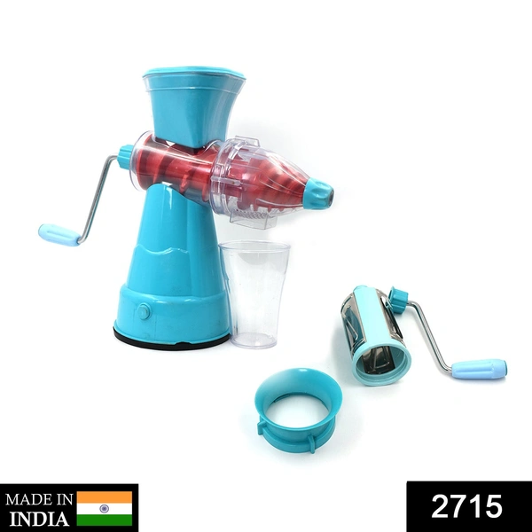 2715 4 in 1 Drum Fruit juicer used widely in all kinds of household kitchen purposes for making and blending fruit juices and beverages.