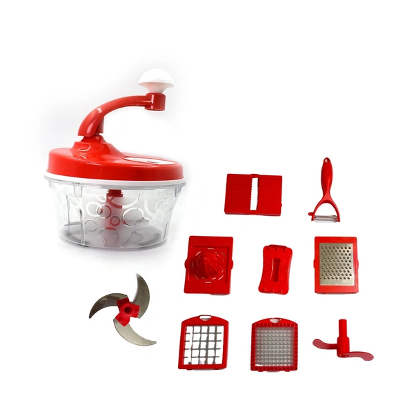 2721 10 in 1 Food Processor widely used in all kinds of household purposes for making the process of food easy and feasible with the help of these supplements and equipments etc.