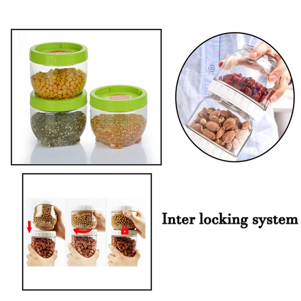 2731 7 Pc Storage Container used to store food stuffs and items and many more things for further use purposes and all and it used in several kind of places like household and etc.