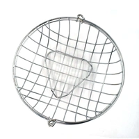 2742 SS Round Fruit Basket used for holding fruits as a decorative and using purposes in all kinds of official and household places etc.