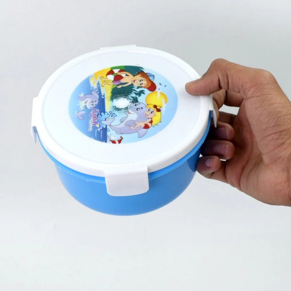 2746 Round Shaped Lunch Box For Storing And Serving Food Stuffs And Items.
