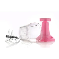2749 Push N Chop 1100 ML Used For Chopping And Cutting Of Fruits And Vegetables.