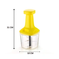 2749 Push N Chop 1100 ML Used For Chopping And Cutting Of Fruits And Vegetables.