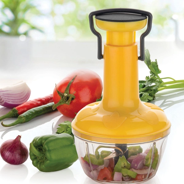 2759 3 In 1 Push Chop 1100Ml Used For Chopping Of Fruits And Vegetables.