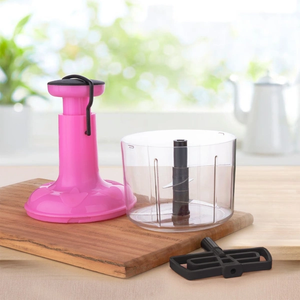 2759 3 In 1 Push Chop 1100Ml Used For Chopping Of Fruits And Vegetables.