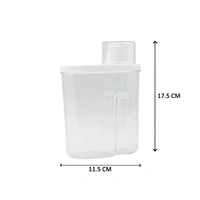 2760 3 Pc Cereal Dispenser 750 ML For Storing And Serving Of Cereal And All Stuffs.