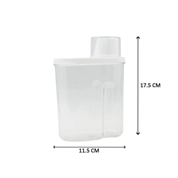 2760 3 Pc Cereal Dispenser 750 ML For Storing And Serving Of Cereal And All Stuffs.