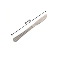 2777 8 Pieces Dinner Knife Cutlery Set Used for Salad sandwich and Portable to be Taken for Outing or Picnic