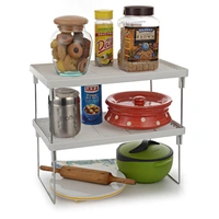 2796 2 Layer Kitchen Rack For Holding And Placing Types Of Things.