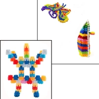 3909 240 Pc Hexa Blocks Toy used in all kinds of household and official places specially for kids and children for their playing and enjoying purposes.