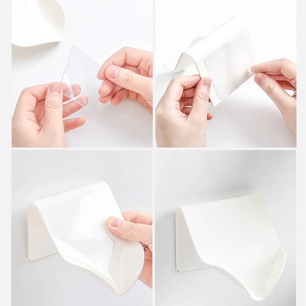 4630 Water Sliding Soap Case/Soap Holder/Soap Box for Bathroom (Pack of 4)